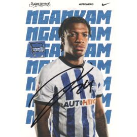 Autogramm Fussball | Hertha BSC Berlin | 2022 | Jessic MGANKAM