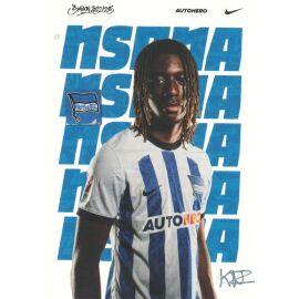 Autogramm Fussball | Hertha BSC Berlin | 2022 | Keljan NSONA