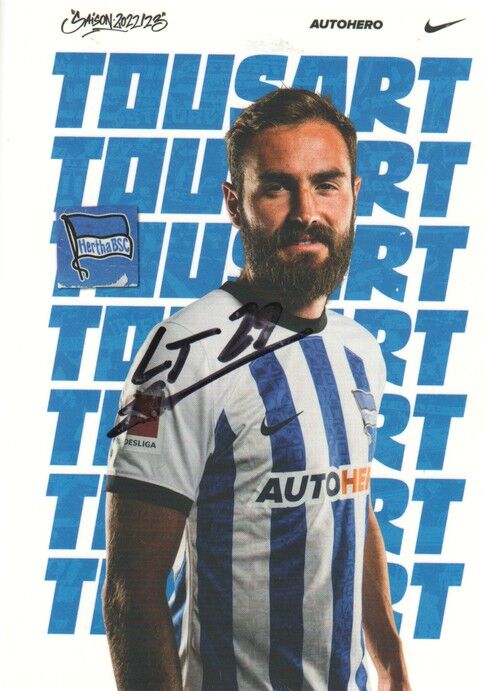 Autogramm Fussball | Hertha BSC Berlin | 2022 | Lucas TOUSART