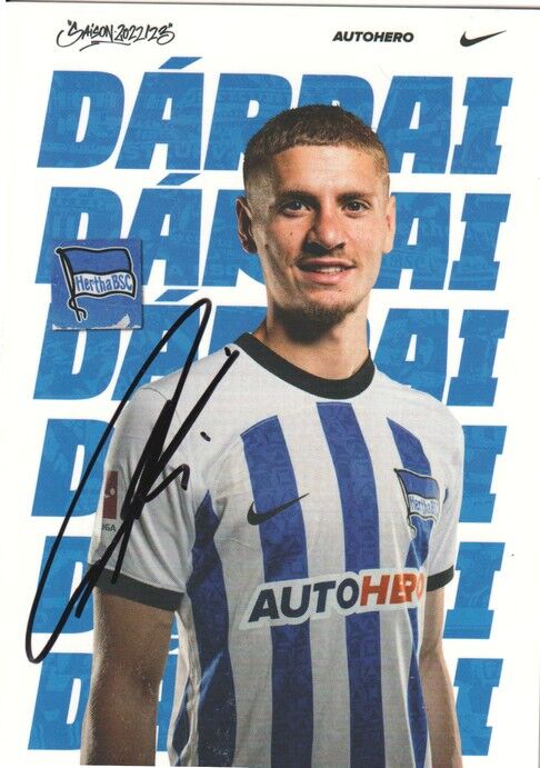 Autogramm Fussball | Hertha BSC Berlin | 2022 | Marton DARDAI