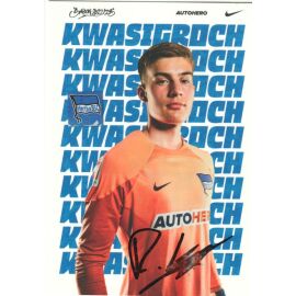 Autogramm Fussball | Hertha BSC Berlin | 2022 | Robert KWASIGROCH