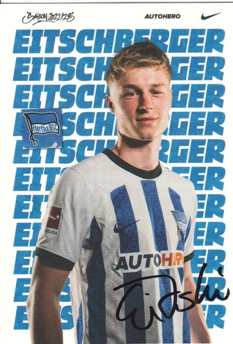 Autogramm Fussball | Hertha BSC Berlin | 2022 | Julian EITSCHBERGER