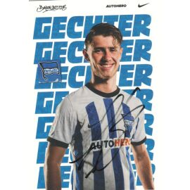Autogramm Fussball | Hertha BSC Berlin | 2022 | Linus GECHTER