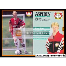 Autogramm Fussball | Bayer Leverkusen | 1997 | Markus HAPPE