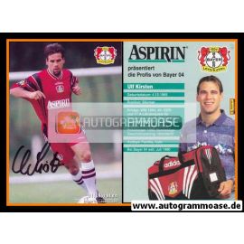 Autogramm Fussball | Bayer Leverkusen | 1997 | Ulf KIRSTEN (Motiv 1)