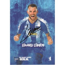 Autogramm Fussball | Hertha BSC Berlin | 2019 | Eduard LÖWEN