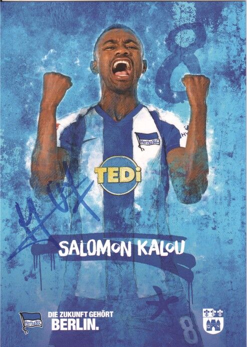 Autogramm Fussball | Hertha BSC Berlin | 2019 | Salomon KALOU