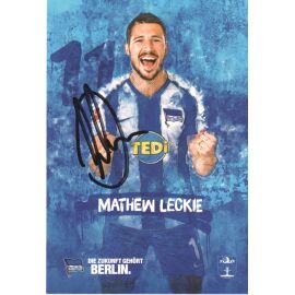 Autogramm Fussball | Hertha BSC Berlin | 2019 | Mathew LECKIE