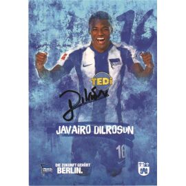 Autogramm Fussball | Hertha BSC Berlin | 2019 | Javairo DILROSUN