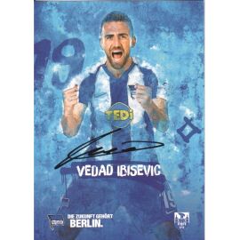 Autogramm Fussball | Hertha BSC Berlin | 2019 | Vedad IBISEVIC