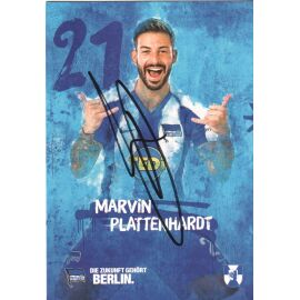 Autogramm Fussball | Hertha BSC Berlin | 2019 | Marvin PLATTENHARDT