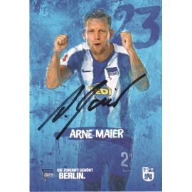 Autogramm Fussball | Hertha BSC Berlin | 2019 | Arne MAIER