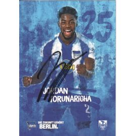 Autogramm Fussball | Hertha BSC Berlin | 2019 | Jordan TORUNARIGHA