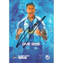 Autogramm Fussball | Hertha BSC Berlin | 2019 | Davie SELKE