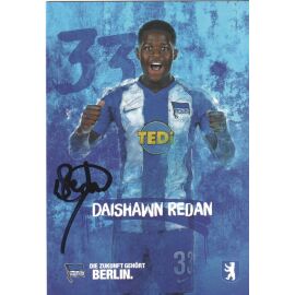 Autogramm Fussball | Hertha BSC Berlin | 2019 | Daishawn REDAN