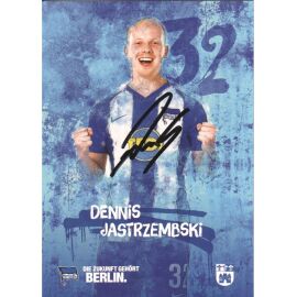 Autogramm Fussball | Hertha BSC Berlin | 2019 | Dennis JASTRZEMBSKI