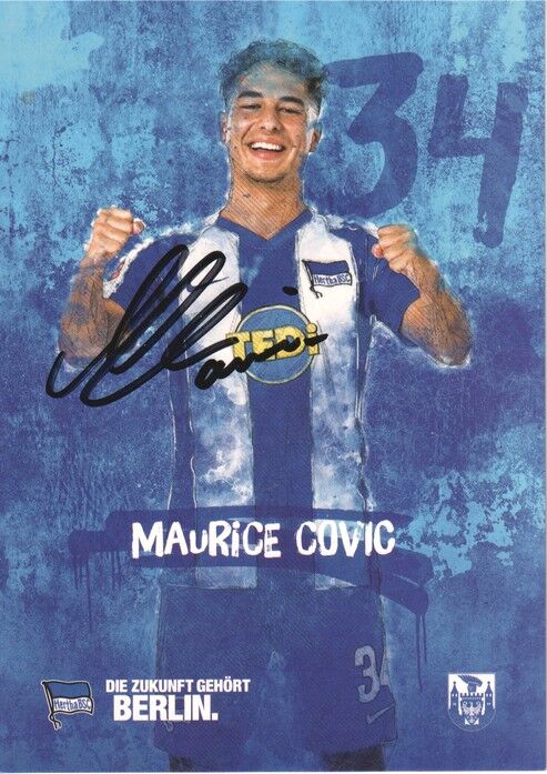 Autogramm Fussball | Hertha BSC Berlin | 2019 | Maurice COVIC