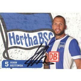 Autogramm Fussball | Hertha BSC Berlin | 2014 | John HEITINGA