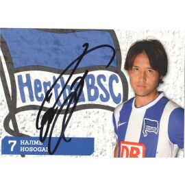 Autogramm Fussball | Hertha BSC Berlin | 2014 | Hajime HOSOGAI