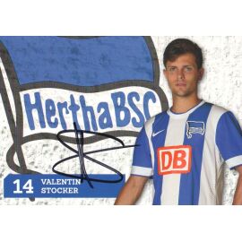 Autogramm Fussball | Hertha BSC Berlin | 2014 | Valentin STOCKER