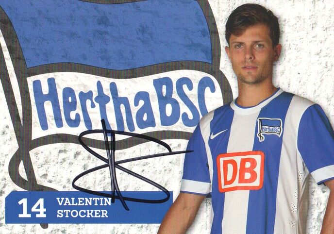 Autogramm Fussball | Hertha BSC Berlin | 2014 | Valentin STOCKER