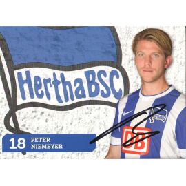 Autogramm Fussball | Hertha BSC Berlin | 2014 | Peter NIEMEYER