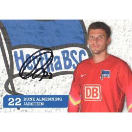 Autogramm Fussball | Hertha BSC Berlin | 2014 | Rune JARSTEIN