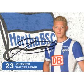 Autogramm Fussball | Hertha BSC Berlin | 2014 | Johannes VAN DEN BERGH