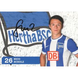 Autogramm Fussball | Hertha BSC Berlin | 2014 | Nico SCHULZ