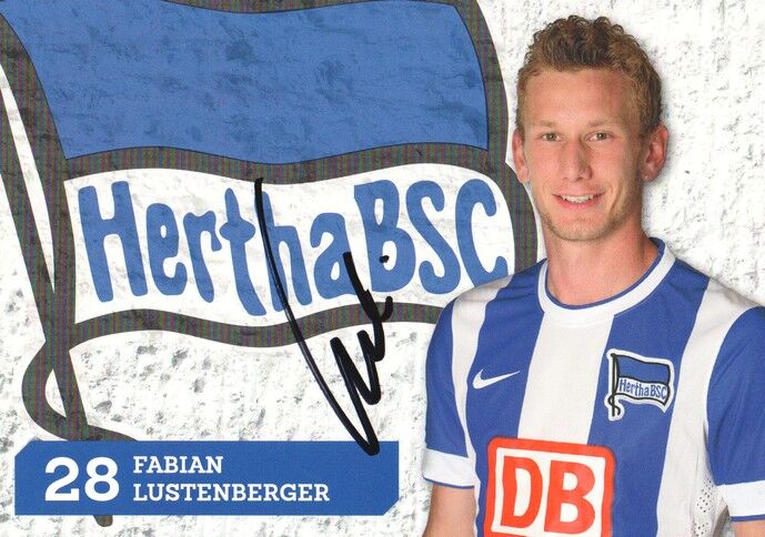 Autogramm Fussball | Hertha BSC Berlin | 2014 | Fabian LUSTENBERGER