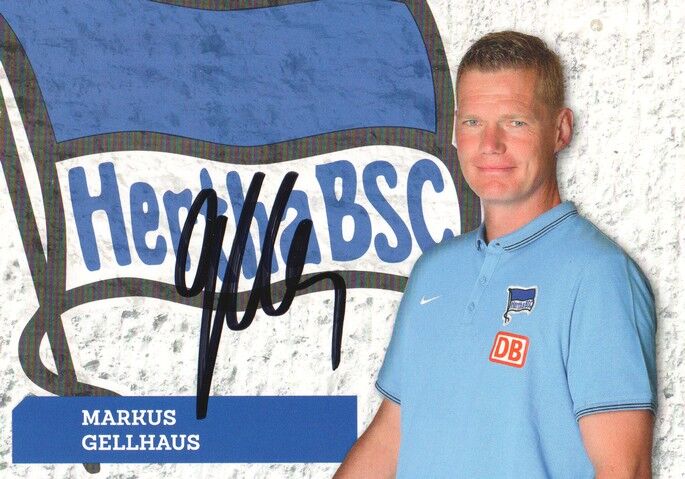 Autogramm Fussball | Hertha BSC Berlin | 2014 | Markus GELLHAUS