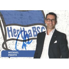 Autogramm Fussball | Hertha BSC Berlin | 2014 | Michael PREETZ