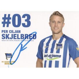 Autogramm Fussball | Hertha BSC Berlin | 2017 | Per Ciljan SKJELBRED