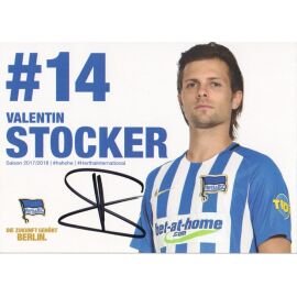 Autogramm Fussball | Hertha BSC Berlin | 2017 | Valentin STOCKER