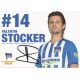 Autogramm Fussball | Hertha BSC Berlin | 2017 | Valentin STOCKER