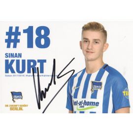 Autogramm Fussball | Hertha BSC Berlin | 2017 | Sinan KURT