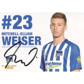 Autogramm Fussball | Hertha BSC Berlin | 2017 | Mitchell WEISER