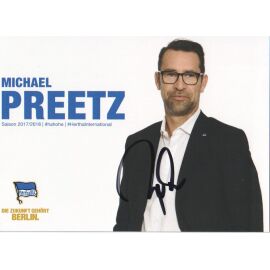 Autogramm Fussball | Hertha BSC Berlin | 2017 | Michael PREETZ