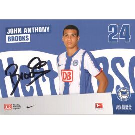 Autogramm Fussball | Hertha BSC Berlin | 2011 | John Anthony BROOKS