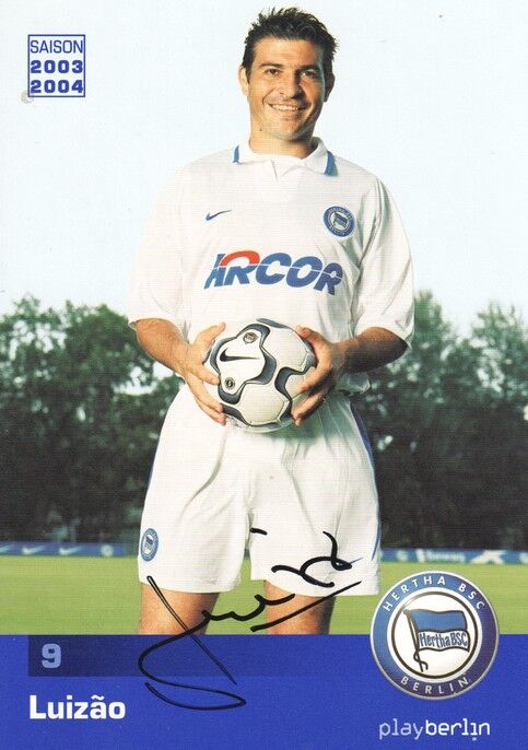 Autogramm Fussball | Hertha BSC Berlin | 2003 | LUIZAO