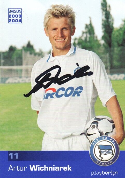 Autogramm Fussball | Hertha BSC Berlin | 2003 | Artur WICHNIAREK