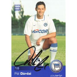 Autogramm Fussball | Hertha BSC Berlin | 2003 | Pal DARDAI