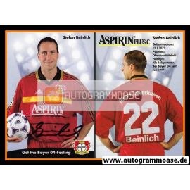 Autogramm Fussball | Bayer Leverkusen | 1998 | Stefan BEINLICH