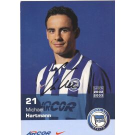 Autogramm Fussball | Hertha BSC Berlin | 2002 | Michael HARTMANN