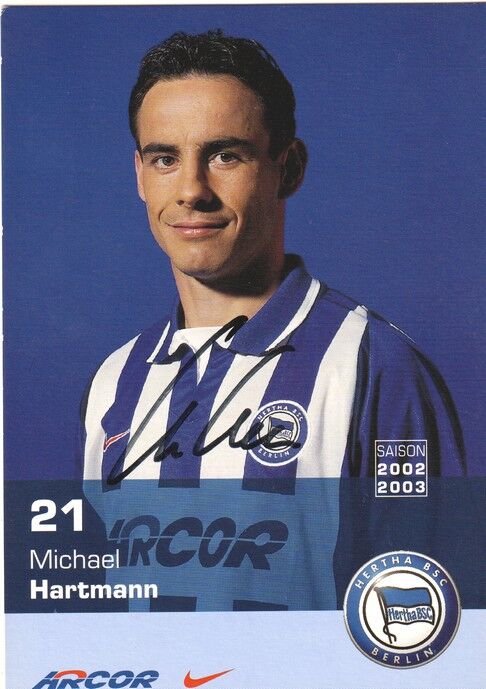 Autogramm Fussball | Hertha BSC Berlin | 2002 | Michael HARTMANN