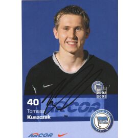 Autogramm Fussball | Hertha BSC Berlin | 2002 | Tomasz KUSZCZAK