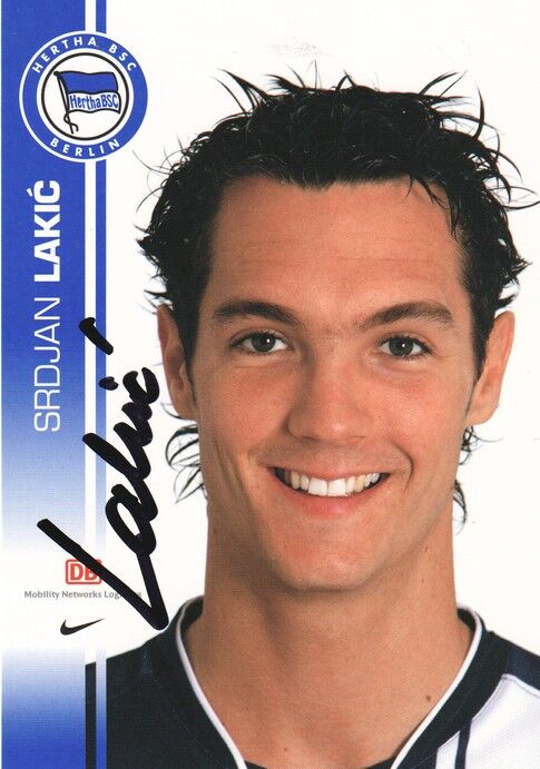Autogramm Fussball | Hertha BSC Berlin | 2007 | Srdjan LAKIC