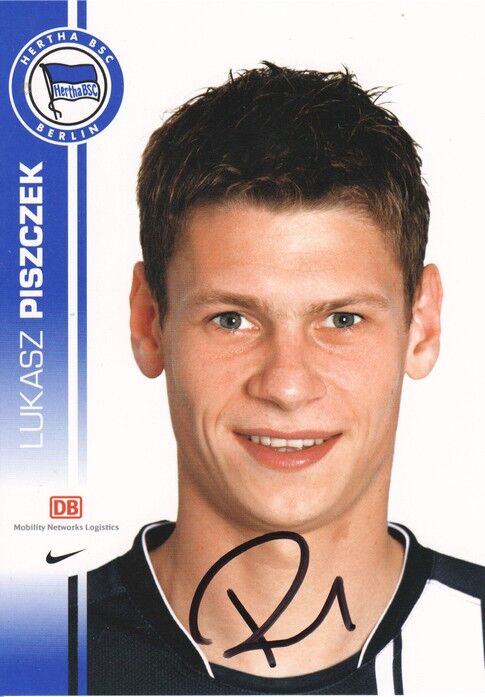 Autogramm Fussball | Hertha BSC Berlin | 2007 | Lukasz PISZCZEK