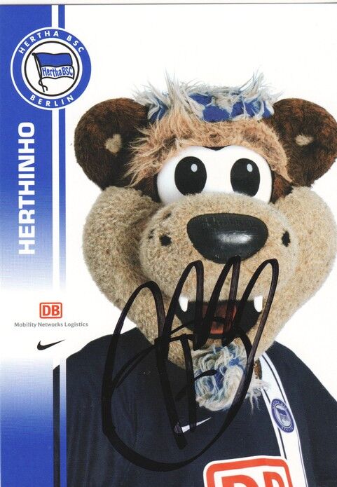 Autogramm Fussball | Hertha BSC Berlin | 2007 | HERTHINHO (Maskottchen)