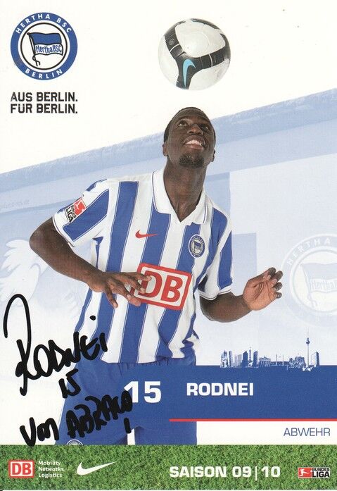 Autogramm Fussball | Hertha BSC Berlin | 2009 | RODNEI